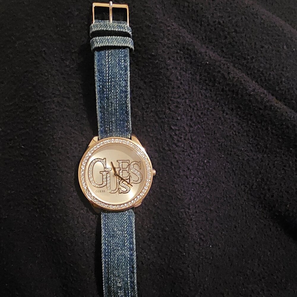 Denim Guess Watch